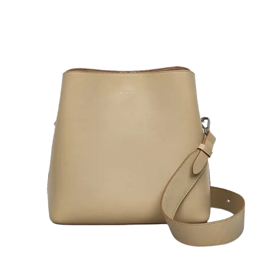 The Dukes Place Stone Leather Medium Compartment Cross Body Bag by Radley.