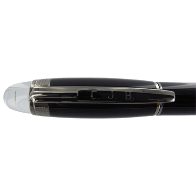 montblanc initials writing instrument clip engraving gravo double contour font c j b 536dcb7a79891f92996a0d03bf88a827