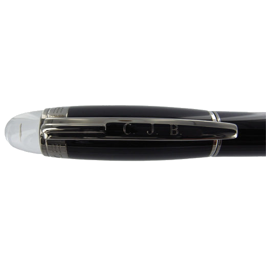 Montblanc free of charge clip engraving.