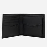 Inside the wallet from the BOSS Black Wallet and Keyring Gift Set with Double "B" Monogram Logo.