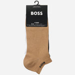 BOSS Five-Pack of Ankle-Length Cotton Blend Socks with Logo
