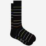 The striped pair from the Paul Smith 3-Pack Multicoloured Polka Dot and Stripe Socks.