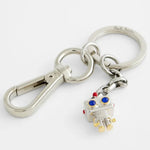 Base view of the Paul Smith Silver Miniature Robot Keyring.
