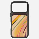 Paul Smith 'Swirl' Pattern Leather iPhone MagSafe Credit Card Case