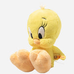 Side view of the Steiff 20 cm Looney Tunes Tweety Bird.