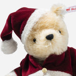 Close up of the Disney Limited Edition Christmas Winnie the Pooh 17 cm.