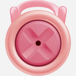 The crown of the cap on the LAMY AL-Star Flamingo Pink Special Edition Fountain Pen.