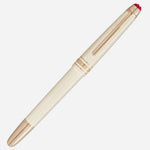 The Meisterstück Classique Ivory Romeo & Juliet Rollerball Pen with cap on.