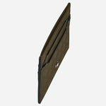Top and side view of the Extreme 3.0 Khaki Leather 5CC Card Holder.