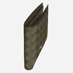 Side view of the Extreme 3.0 Khaki Leather 6CC Wallet.