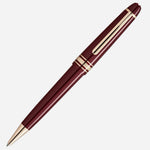 The Meisterstück Burgundy Red Midsize Ballpoint Pen by Montblanc.