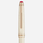 The cap and clip of the Meisterstück Classique Ivory Romeo & Juliet Ballpoint Pen.