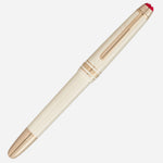 The Meisterstück Classique Ivory Romeo & Juliet Fountain Pen F with cap on.