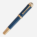The Special Edition Great Characters Homage to Queen Rollerball Pen with cap on.