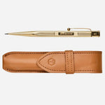 Pencil and case of the Limited Edition “The Lucky” Gold Vermeil Pencil.