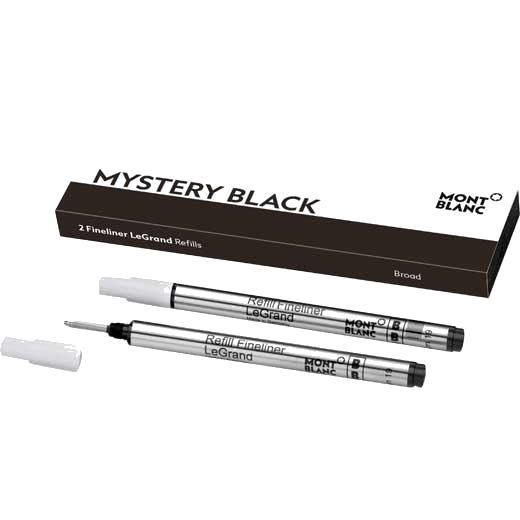 montblanc legrand black broad fineliner refills