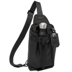 tumi alpha bravo black platoon sling bag back