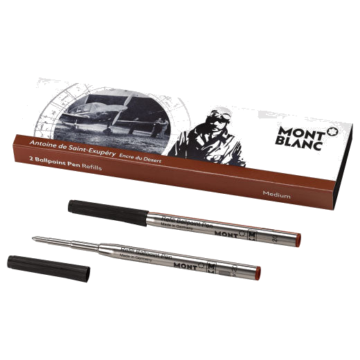 The Montblanc Antoine de Saint-Exupéry ballpoint refills.