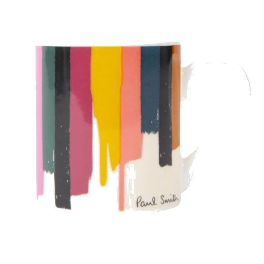 The Bone China Paintbrush Colours Mug by Paul Smith.