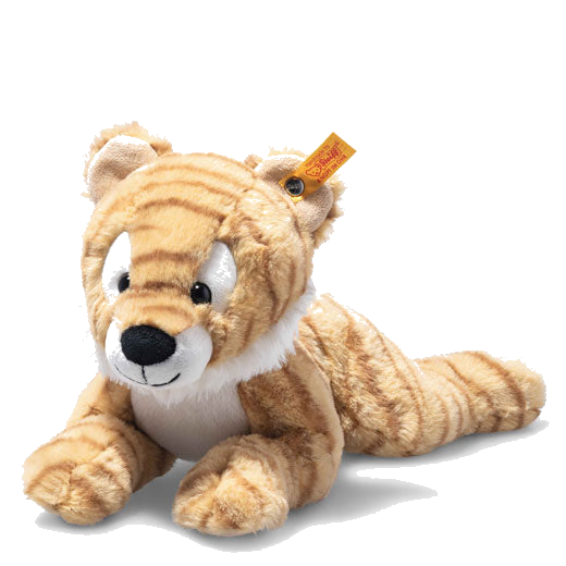 This is Soft Cuddly Friends Toni the Tiger designed by Steiff.