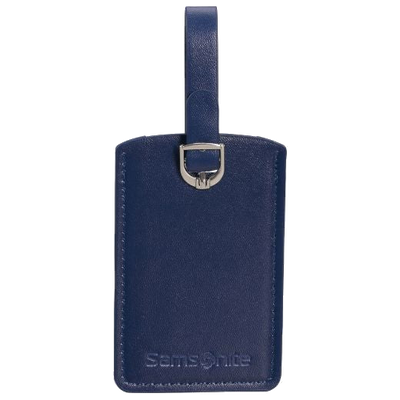 121307 1549 blue luggage tag samsonite