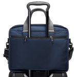 tumi navy alpha 3 expandable laptop briefcase luggage
