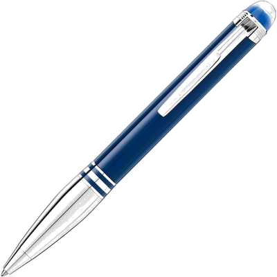 montblanc starwalker blue planet doue ballpoint pen