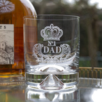 royal scot crystal no 1 dad dimple base large tumbler lifestyle