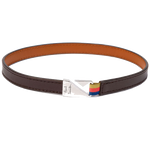 paul smith dark brown hook bracelet open