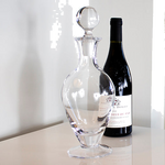 royal scot crystal classic footed wine decanter lifestyle