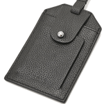 boss leather luggage tag tr