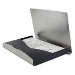 There is a magnetic lock that does not affect credit card magnetic strips.