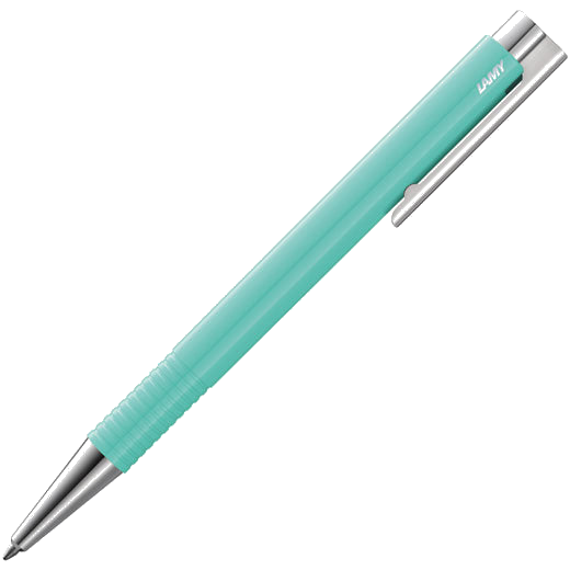 Logo M+ Glossy Lagoon Special Edition Ballpoint Pen, designed by LAMY.