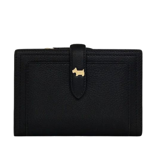 1 black leather willis street medium bifold purse 110782