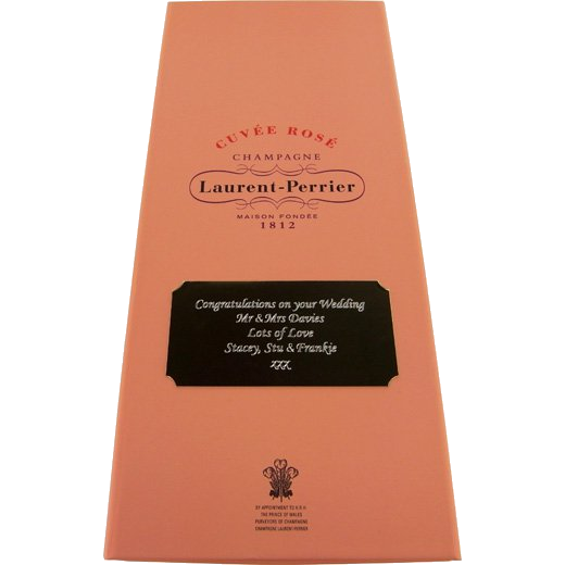 laurent perrier champagne box wedding celebration plaque engraving victoria outline font 36d6123ffe07fc9ced46e0cc18ea9893