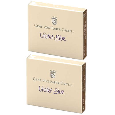 gvfc violet blue ink cartridge 2 x 6