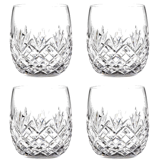 These Edinburgh 4 x 35cl Gin & Tonic Barrel Tumblers have been designed by Royal Scot Crystal.