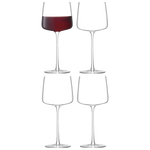 lsa metropolitan set of 4 400ml wine glasses empty
