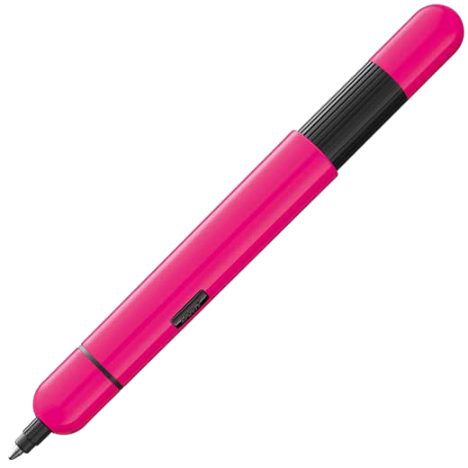 This is the LAMY High-Gloss Neon Pink Pico Ballpoint Pen.