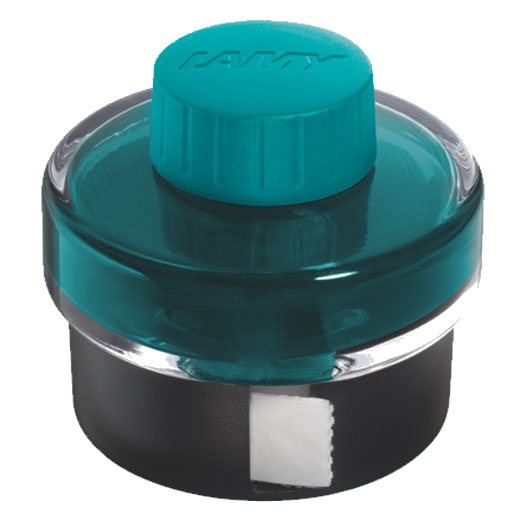 This T 52 Turmaline 50ml Ink Bottle is designed by LAMY.