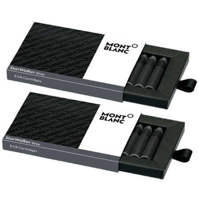 montblanc grey starwalker ink cartridges