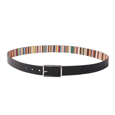 1 paul smith signature stripe reversible leather belt m1a 8172 dc2fmu 92 0