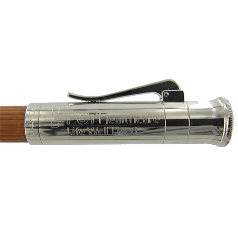 Graf von Faber pen cap engraving.