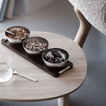 georg jensen bernadotte tray and bowl set lifestyle