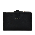 2 black leather willis street medium bifold purse 110782