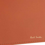 paul smith tan layered wallet detail