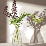 lsa signature flower tall kiln vase lifestyle