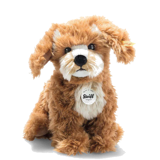 Hello, I am Curlie the Cockapoo created by Steiff.