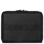 hugo boss a5 label black conference folder
