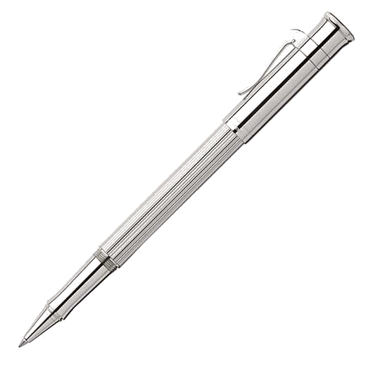 Graf von Faber Castell platinum-plated Classic Range rollerball pen.